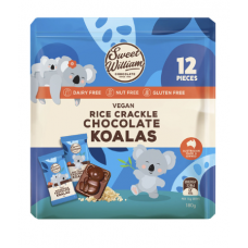 Sweet William Rice Crackle Chocolate Koalas 12pk